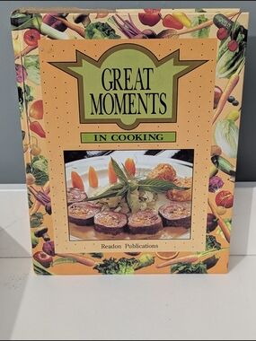 4/$10📚 Great Moments in Cooking Cookbook